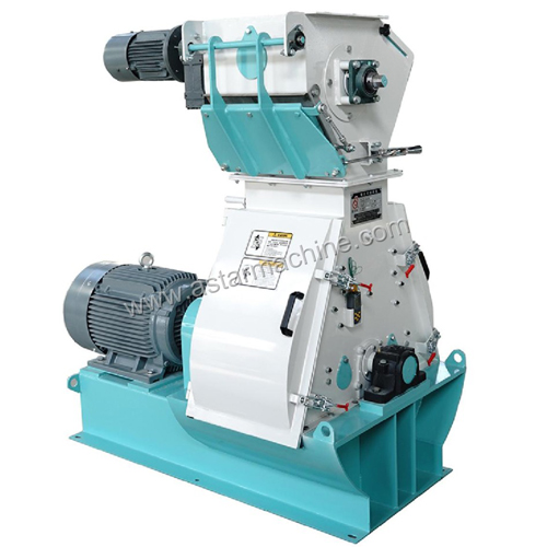 AST-ZW-A series small animal feed hammer mill 